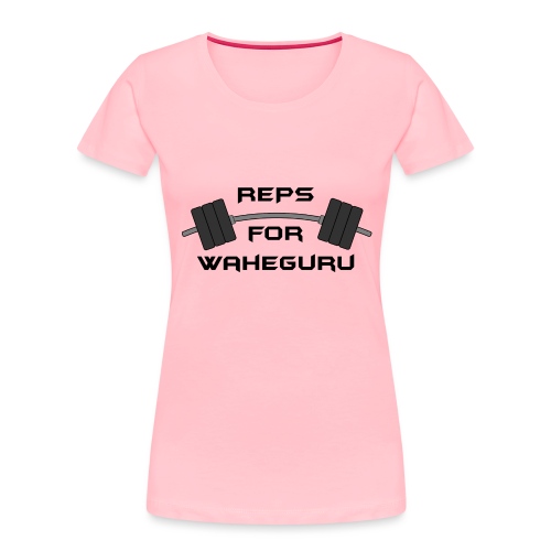 REPS FOR WAHEGURU - Women's Premium Organic T-Shirt