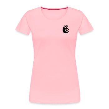 WINKYES - Wink only - Women's Premium Organic T-Shirt - pink - Front