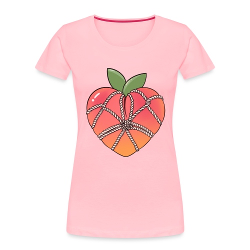 Naughty Peach - Women's Premium Organic T-Shirt
