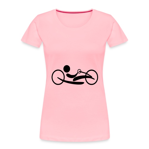 Handbike for the sports wheelchair user * - Women's Premium Organic T-Shirt