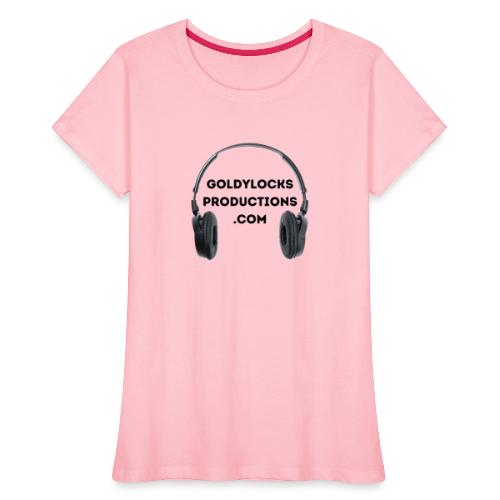 Goldylocks Productions Headphones - Women's Premium Organic T-Shirt