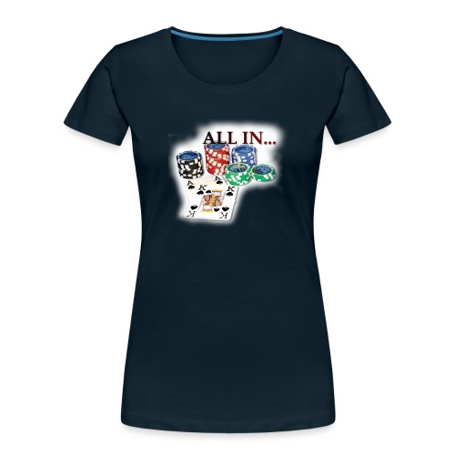 Poker Ace King2 - Women's Premium Organic T-Shirt