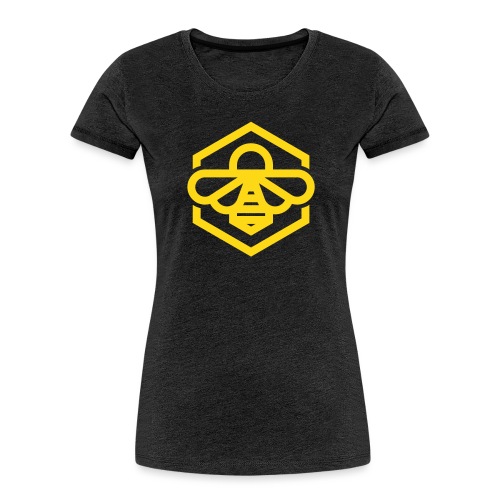 bee symbol orange - Women's Premium Organic T-Shirt