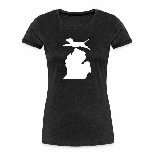 labrador retriever Bark Michigan - Women's Premium Organic T-Shirt