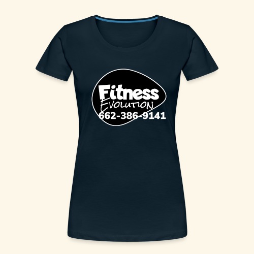Fitness Evolution Workout Shirt Black - Women's Premium Organic T-Shirt