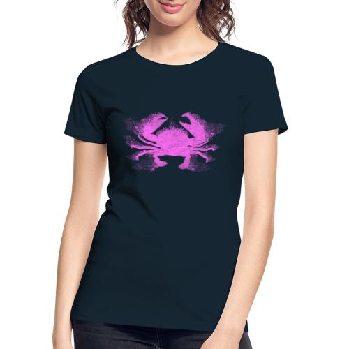 South Carolina Crab in Pink - Women's Premium Organic T-Shirt