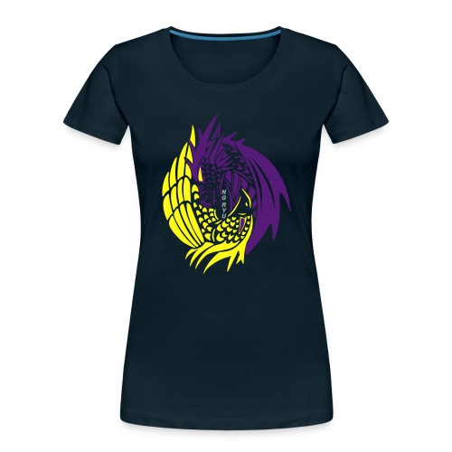 NG Ryu Club Emblem vector graphics - Women's Premium Organic T-Shirt