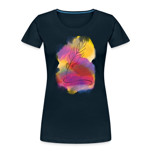Feather - Women's Premium Organic T-Shirt