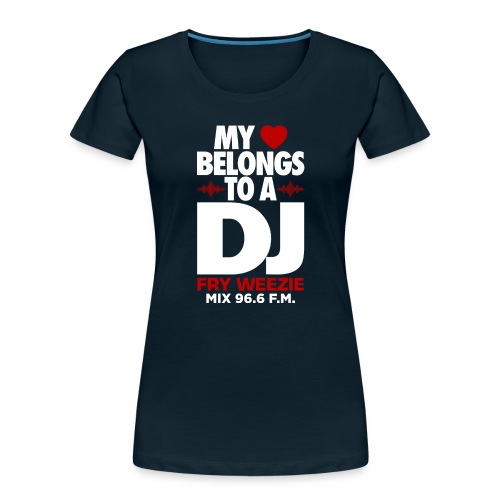 I m in love with a DJ - Women's Premium Organic T-Shirt