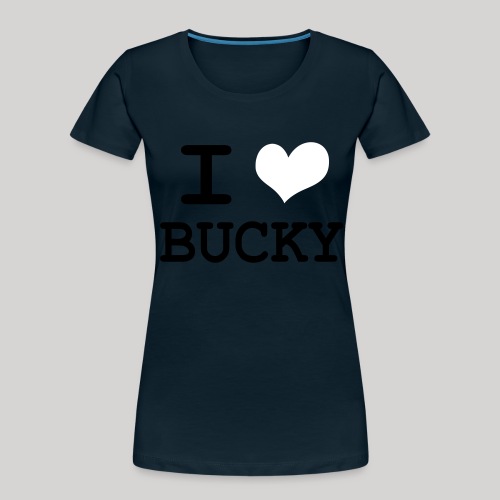 I heart Bucky - Women's Premium Organic T-Shirt