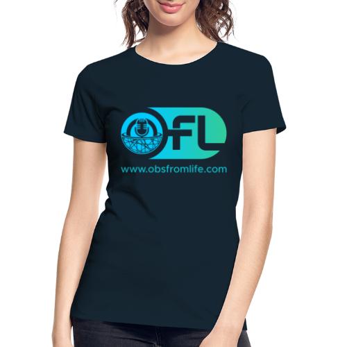 Observations from Life Logo with Web Address - Women's Premium Organic T-Shirt