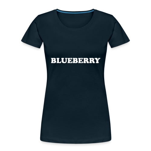 Blueberry Fruitee - Women's Premium Organic T-Shirt