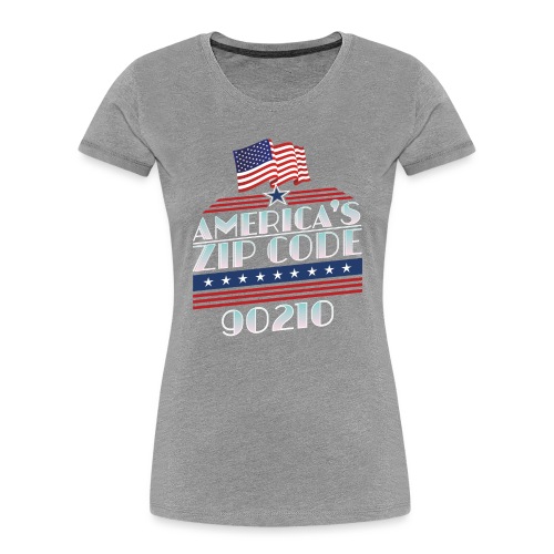 90210 Americas ZipCode Merchandise - Women's Premium Organic T-Shirt