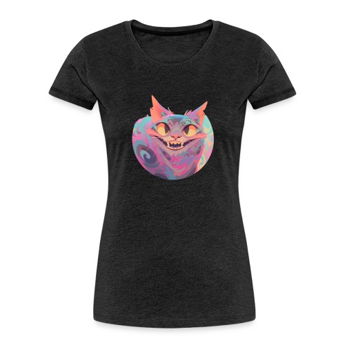 Handsome Grin Cat - Women's Premium Organic T-Shirt