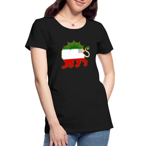 Lion and Sun Flag - Women's Premium Organic T-Shirt