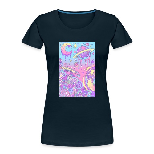 space mess - Women's Premium Organic T-Shirt