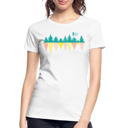 Treeline Geometry - Women's Premium Organic T-Shirt