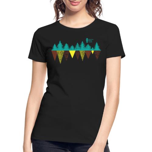 Treeline Geometry - Women's Premium Organic T-Shirt