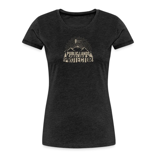 Public Lands Protector - Women's Premium Organic T-Shirt