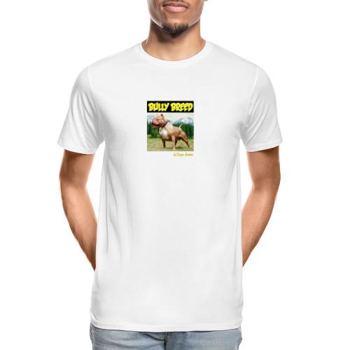 BULLY BREED YELLOW - Men's Premium Organic T-Shirt