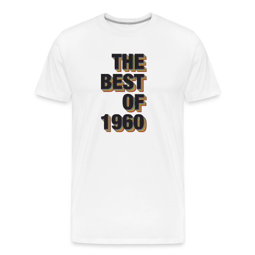 The Best Of 1960 - Men's Premium Organic T-Shirt