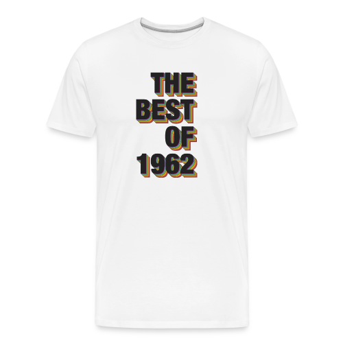 The Best Of 1962 - Men's Premium Organic T-Shirt