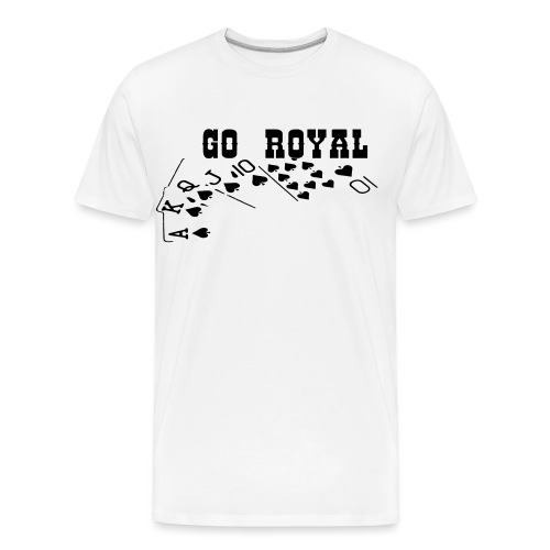 royal_flush3 - Men's Premium Organic T-Shirt
