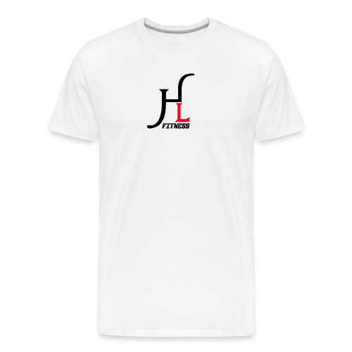 HIIT Life Logo Red - Men's Premium Organic T-Shirt