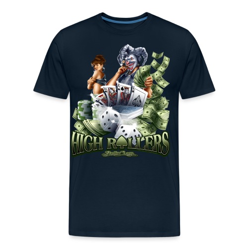 High Roller by RollinLow - Men's Premium Organic T-Shirt