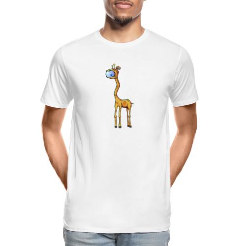 Cyclops giraffe - Men's Premium Organic T-Shirt