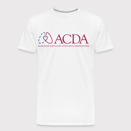 ACDA Logo (horizontal) - Men's Premium Organic T-Shirt