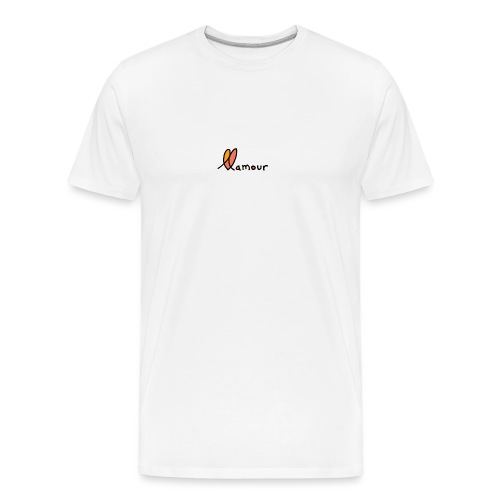 llamour logo - Men's Premium Organic T-Shirt