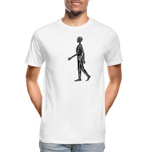 Skeleton Human - Men's Premium Organic T-Shirt