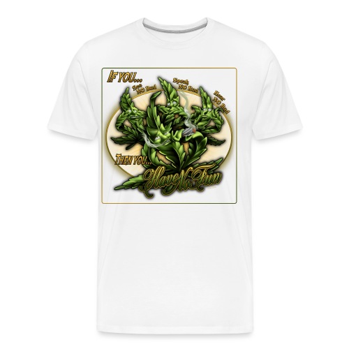 See No Bud by RollinLow - Men's Premium Organic T-Shirt