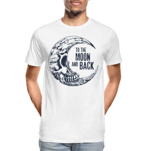 to the moon and back - Men's Premium Organic T-Shirt