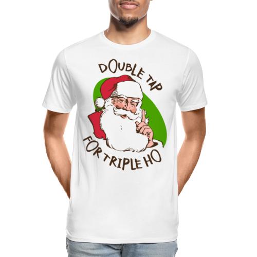 christmas santa claus - Men's Premium Organic T-Shirt