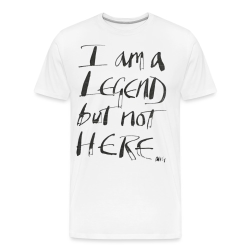 I am a Legend - Men's Premium Organic T-Shirt