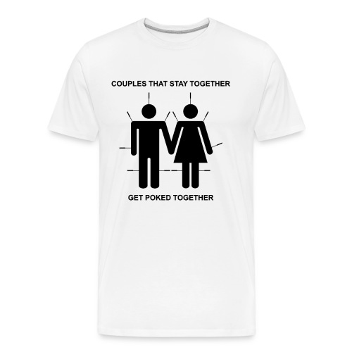 Poked Together - Men's Premium Organic T-Shirt