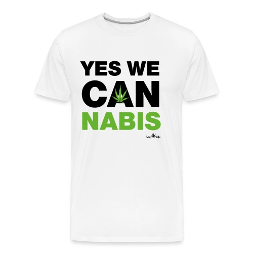 Yes We Cannabis - Men's Premium Organic T-Shirt