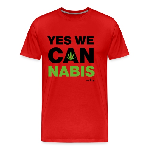 Yes We Cannabis - Men's Premium Organic T-Shirt