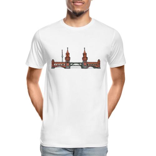 Oberbaum Bridge Berlin - Men's Premium Organic T-Shirt