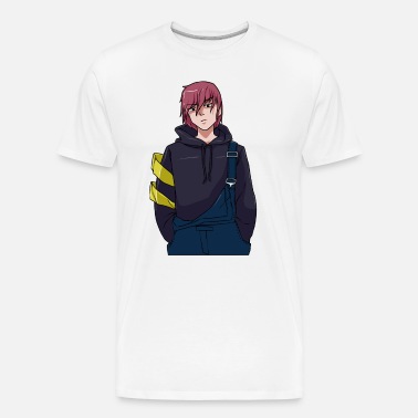 Anime Character Hero Male Japanese Culture' Men's Hoodie | Spreadshirt