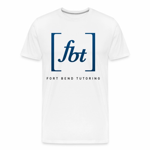 Fort Bend Tutoring Logo [fbt] - Men's Premium Organic T-Shirt