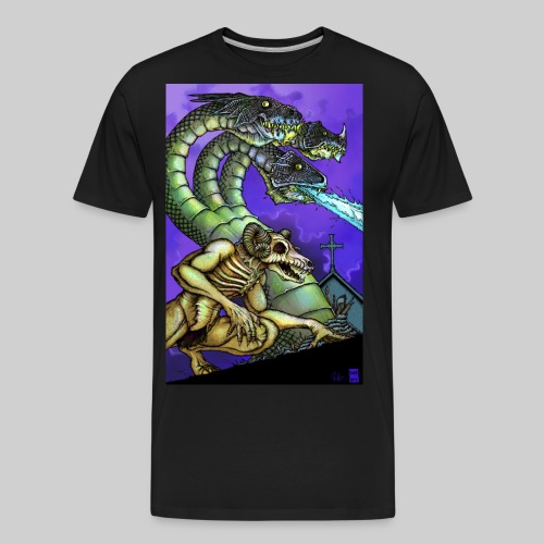 Hydra and Demon - Men's Premium Organic T-Shirt