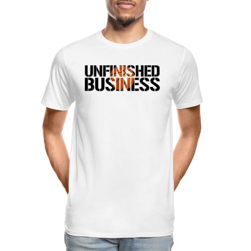 Unfinished Business hoops basketball - Men's Premium Organic T-Shirt