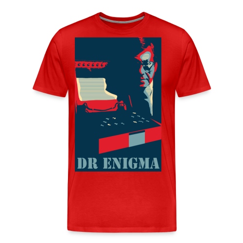 Dr Enigma+Enigma Machine - Men's Premium Organic T-Shirt