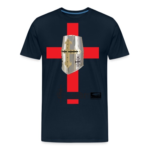 crusader_red - Men's Premium Organic T-Shirt