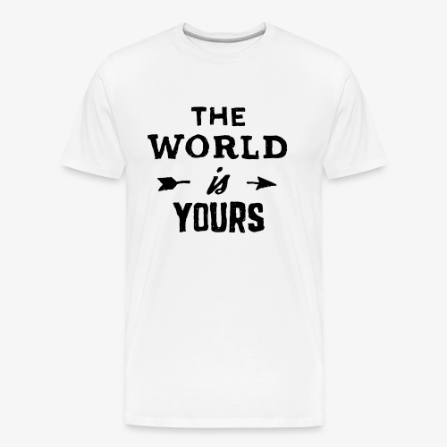 the world - Men's Premium Organic T-Shirt
