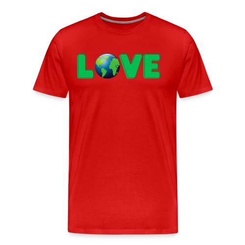 LOVE Mother Earth - Men's Premium Organic T-Shirt