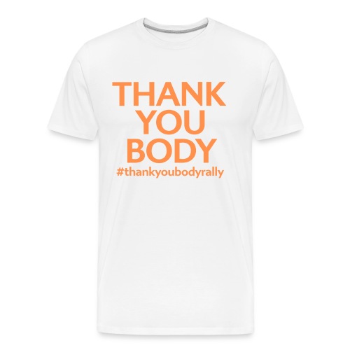 Thank You Body Full Size - Men's Premium Organic T-Shirt